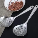 Metal Filter Spoon Large Slotted Spoon Stainless Steel Pot Strainer Easy to Use and Clean