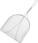 1pc Stainless Steel Frying Oil Strainer Colander Spoon Capacity Kitchen Gadget for Cooking Prevents Spills Easy to Clean Design for Fried Food and Soup